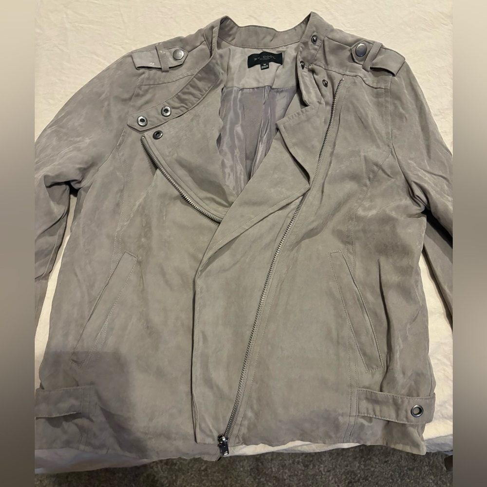 Be Cool Zip Up Jacket, Grey, Medium - image 1
